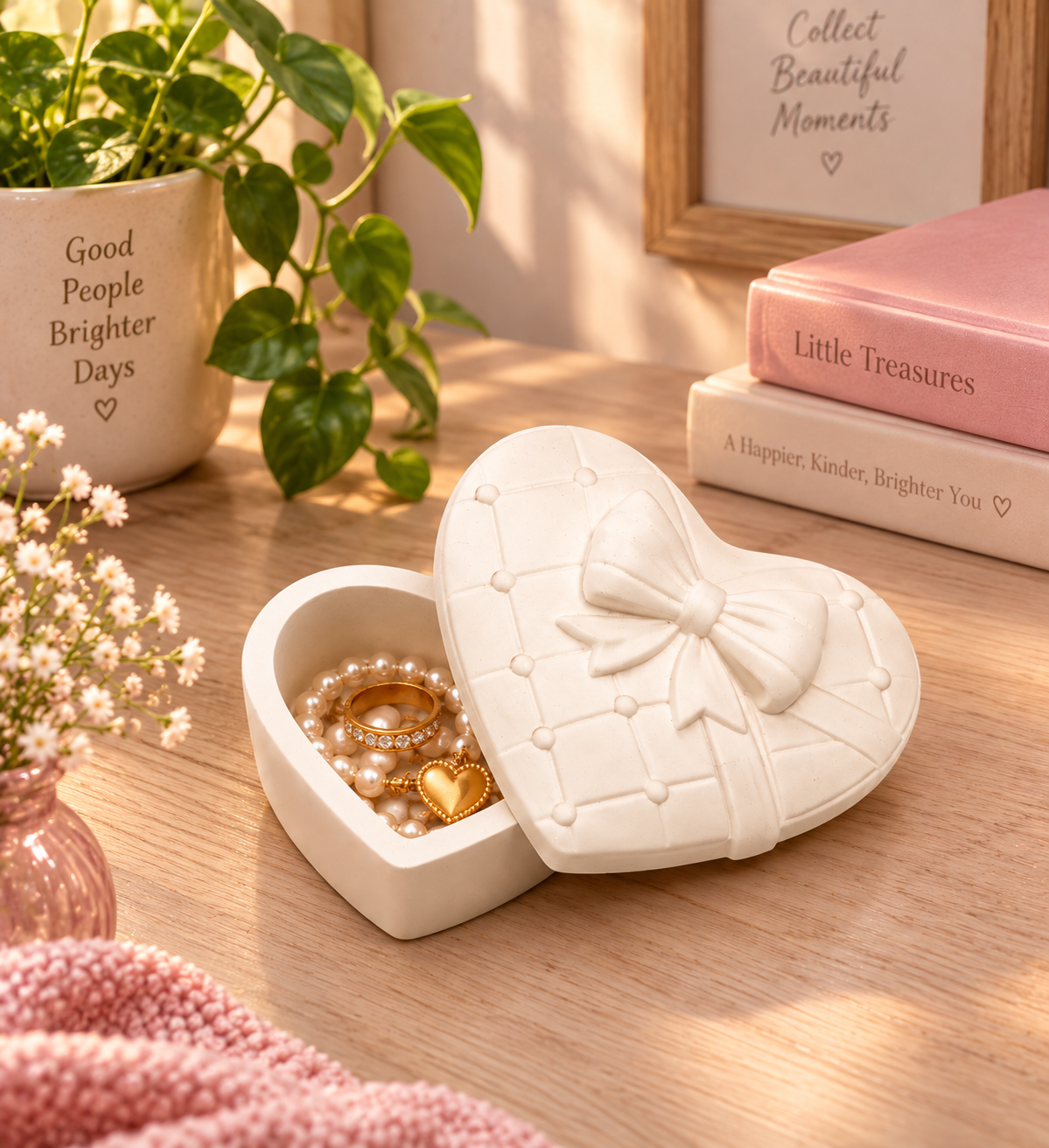Small Heart Jewellery Box