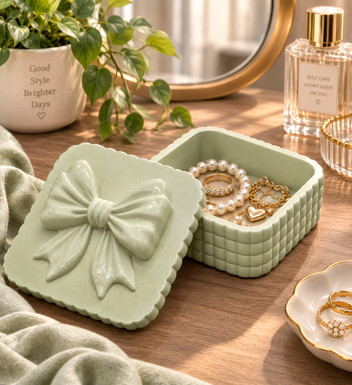 Square Jewellery Box