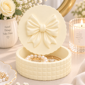 Round Jewellery Box