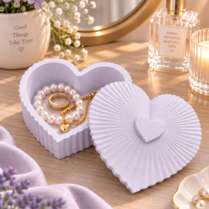 Large Heart Jewellery Box
