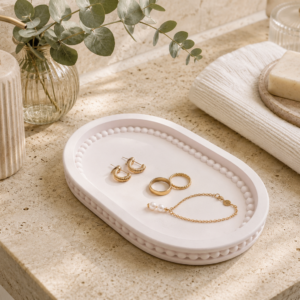 The Pearl Edge Trinket Tray