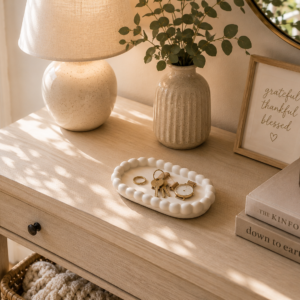 The Bubble Oval Trinket Tray