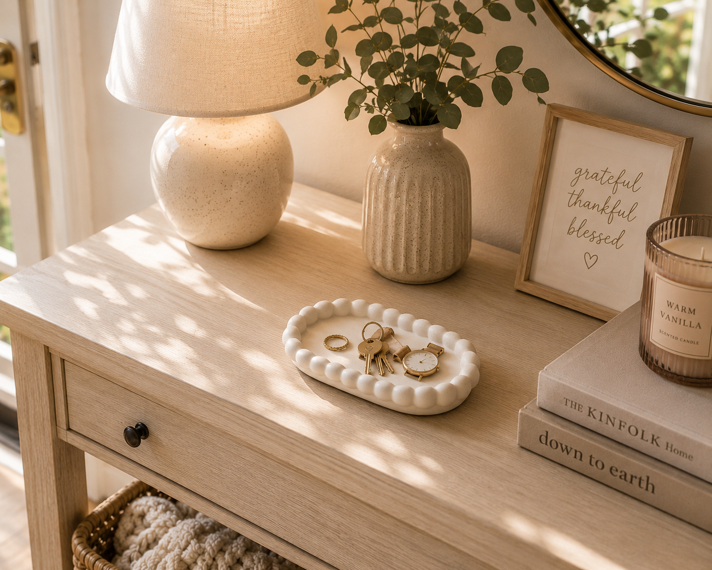 The Bubble Oval Trinket Tray