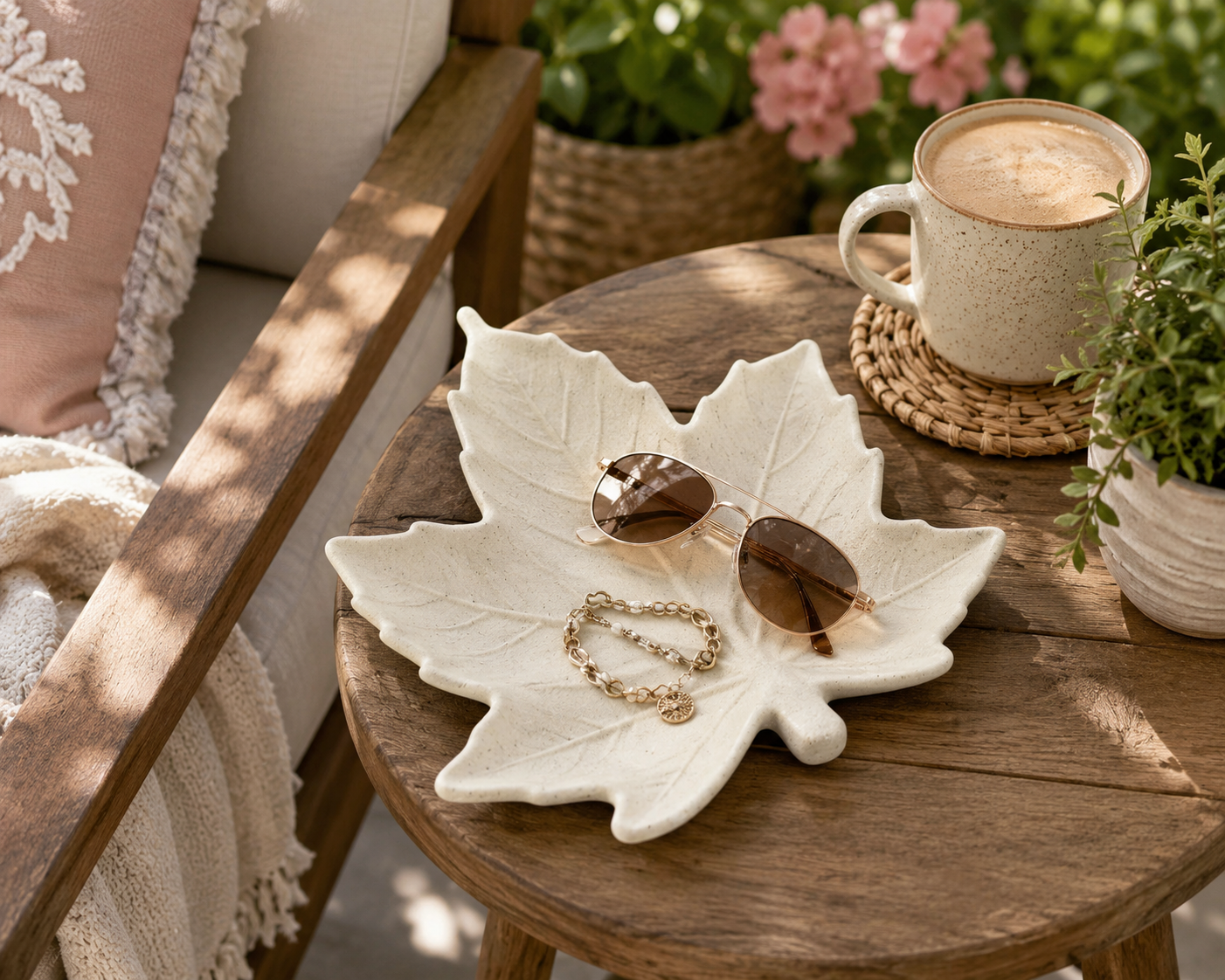 The Woodland Leaf Trinket Tray