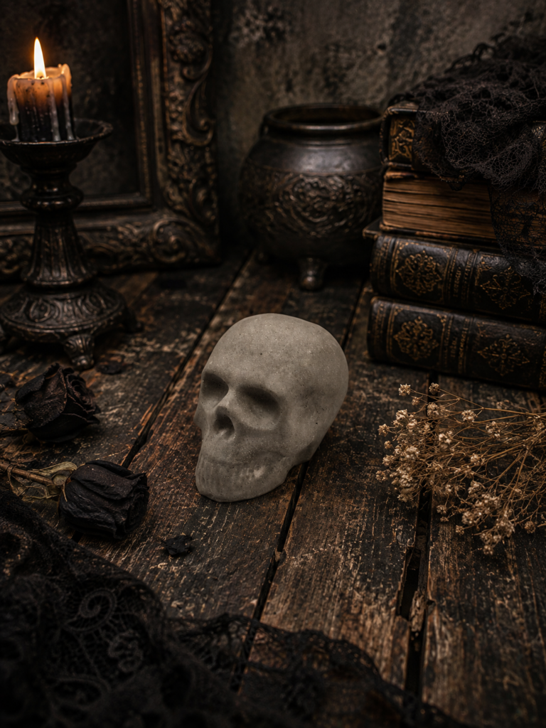 NR001 Small Plain Skull