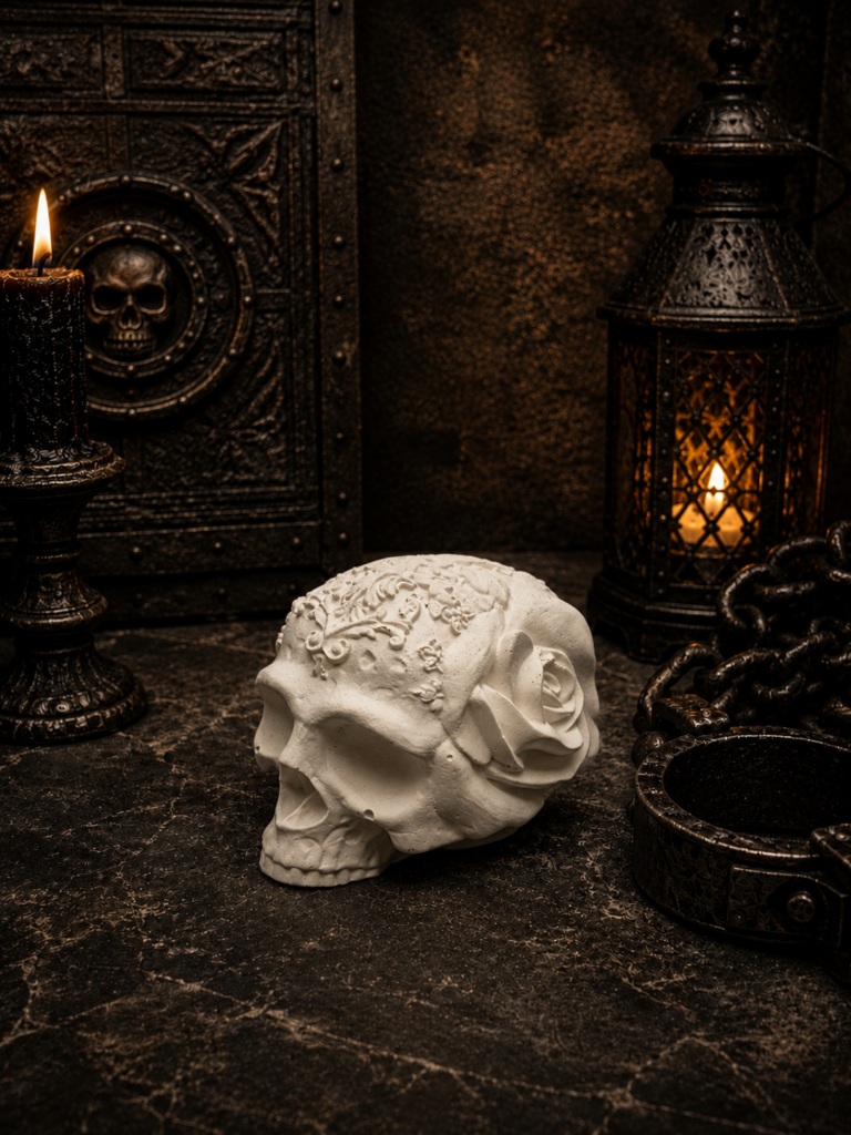 NR005 Rose Skull