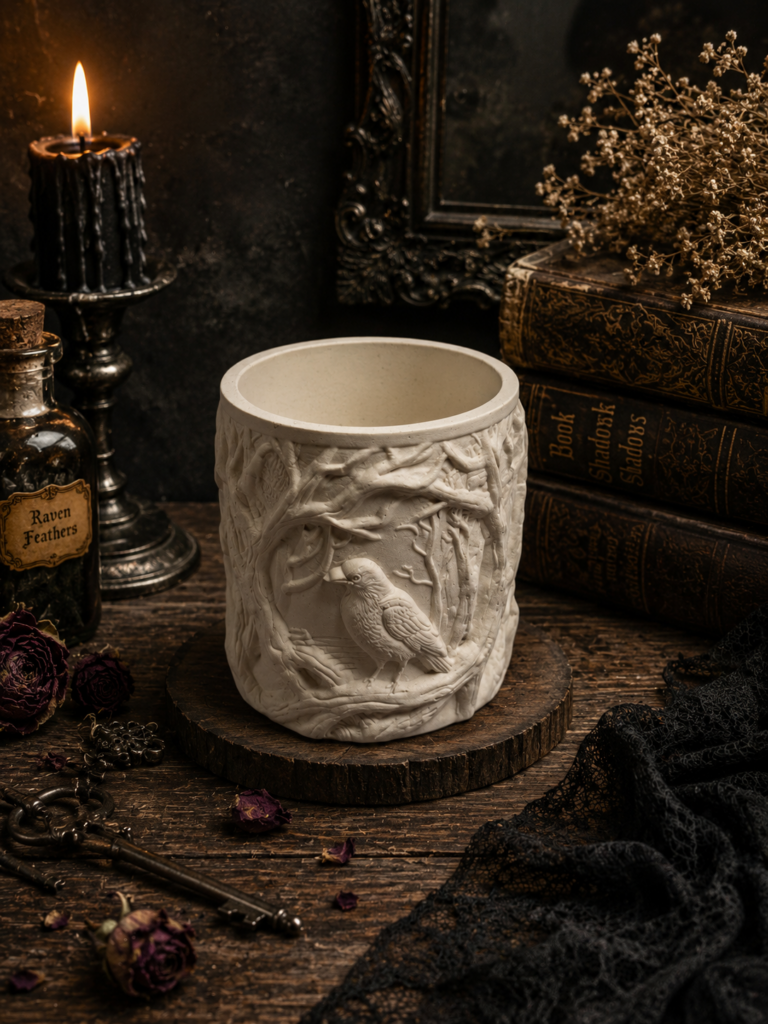 NR007 Crow Trinket Bowl