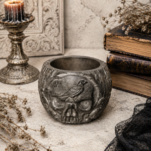 Skull & Crow Trinket Bowl