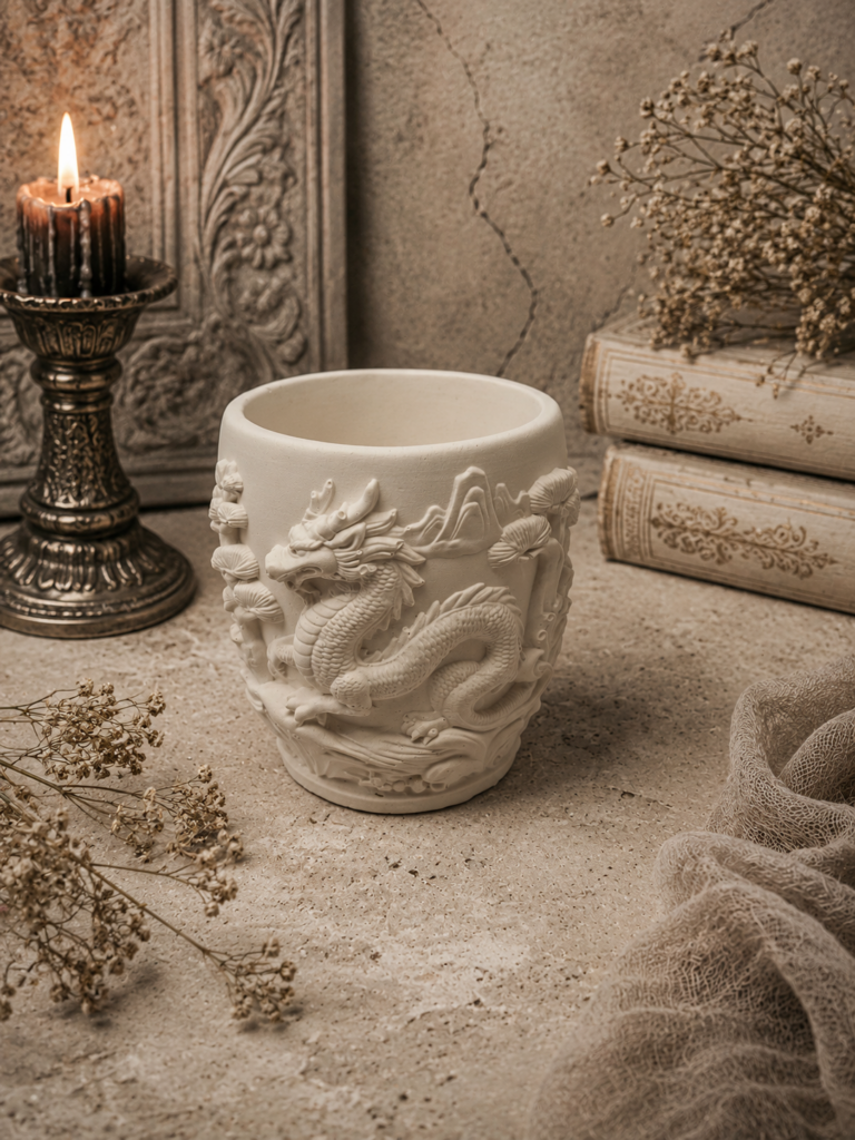 NR019 Dragon Trinket Bowl